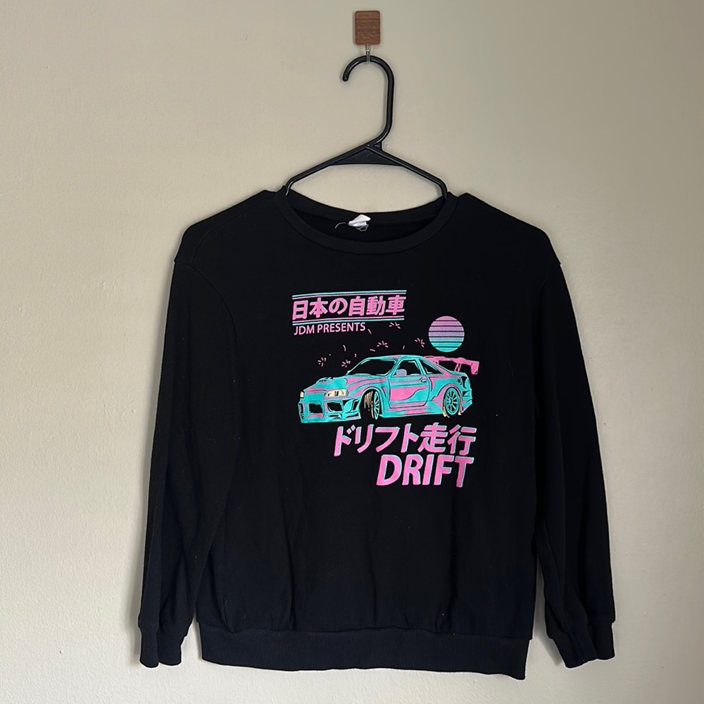 Tokyo drift graphic sweatshirt